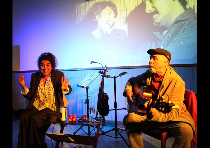 photo Brassens vu par un cheval !